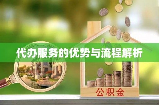 咸安代办服务的优势与流程解析