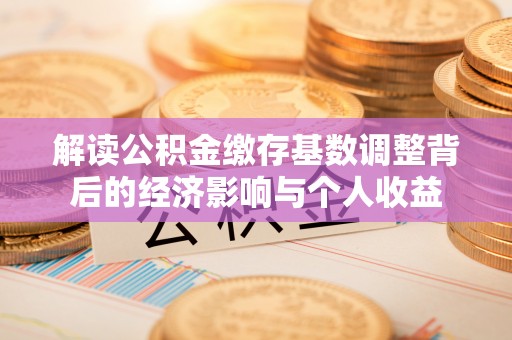 咸安解读公积金缴存基数调整背后的经济影响与个人收益