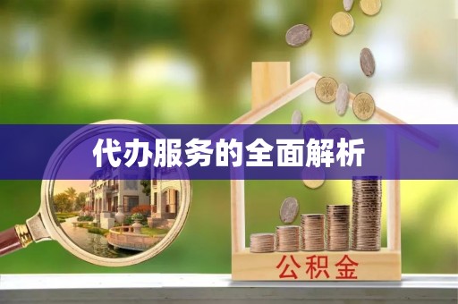 咸安代办服务的全面解析