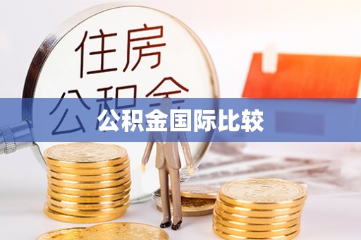 咸安公积金国际比较