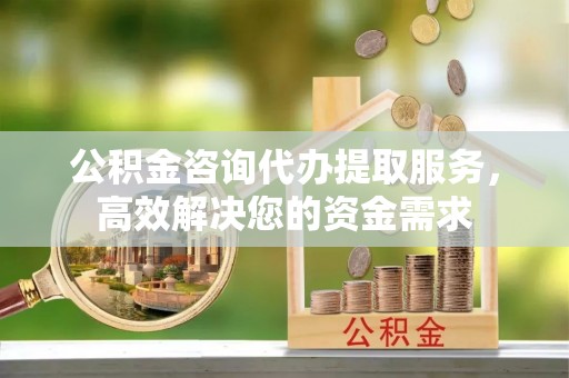 咸安公积金咨询代办提取服务，高效解决您的资金需求