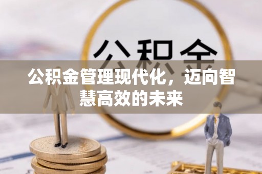 咸安公积金管理现代化，迈向智慧高效的未来