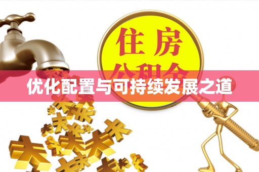 咸安优化配置与可持续发展之道