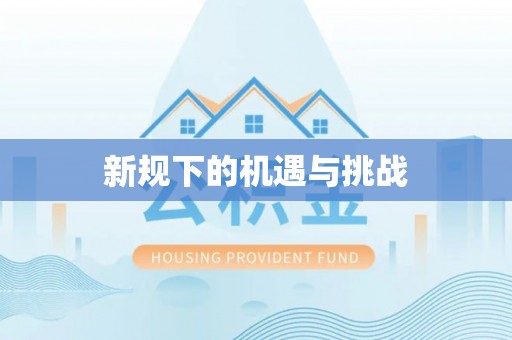 咸安新规下的机遇与挑战