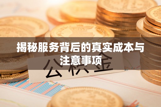咸安揭秘服务背后的真实成本与注意事项